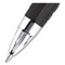 Uni-Ball Signo 207 Gel Pen,  Retractable,  Medium 0.7 mm,  Black Ink,  Translucent Black Barrel, 8PK 1756584